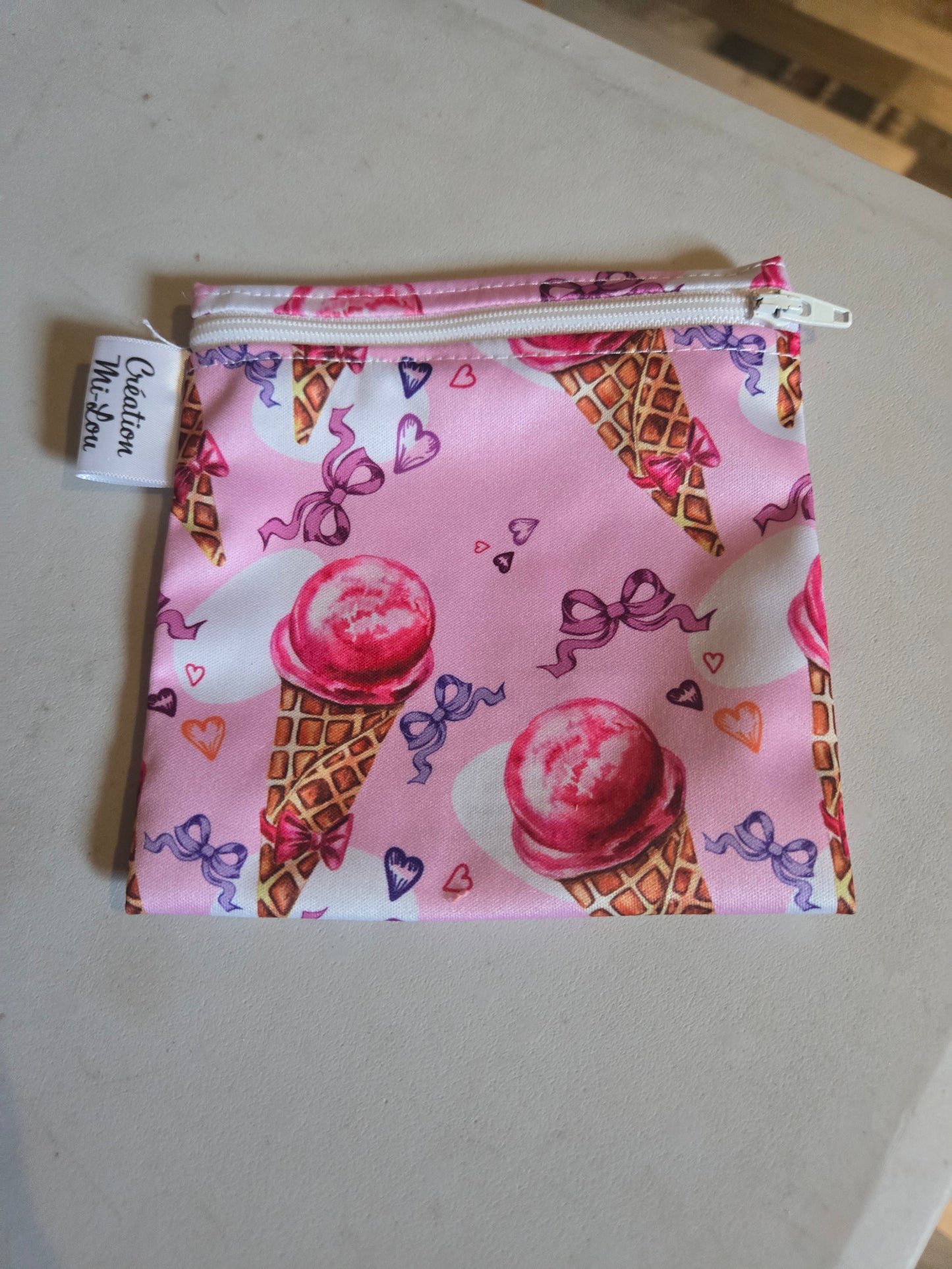 Petit sac collation par Milou