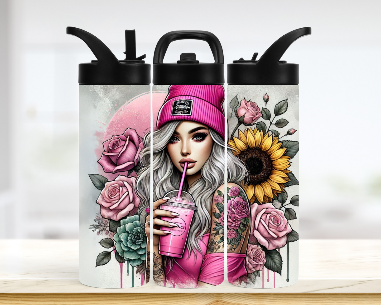 Tumbler - Fille breuvage