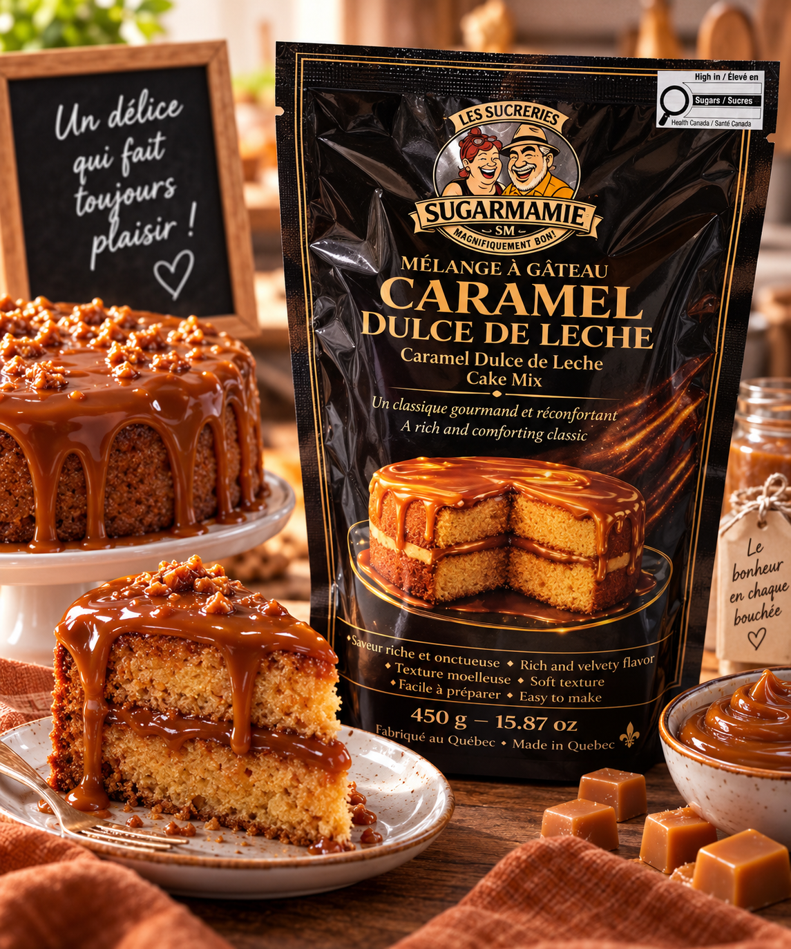 Mélange gâteau - Caramel Dulce de leche