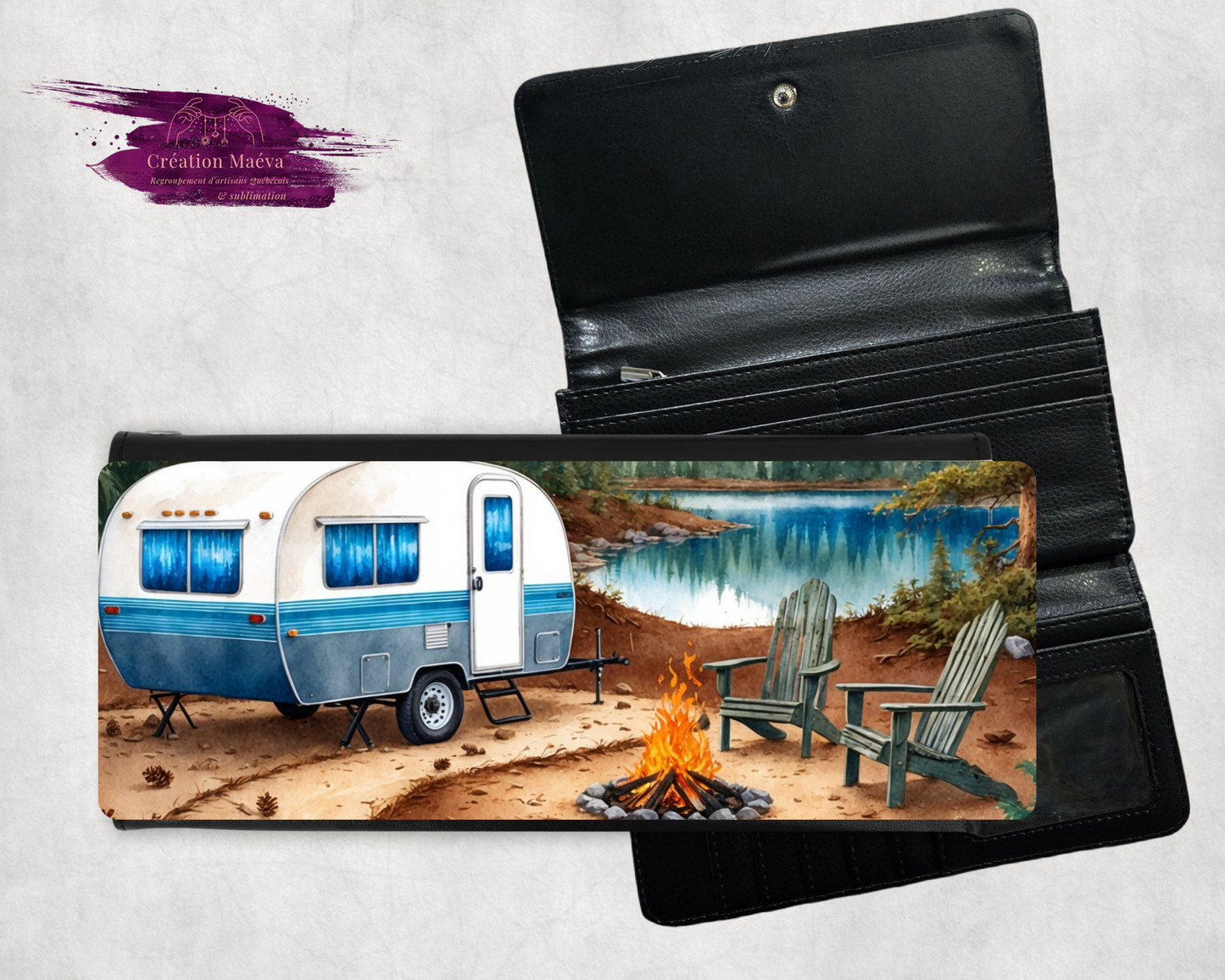 Porte-feuille - Camping