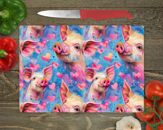 Planche de service - cochon