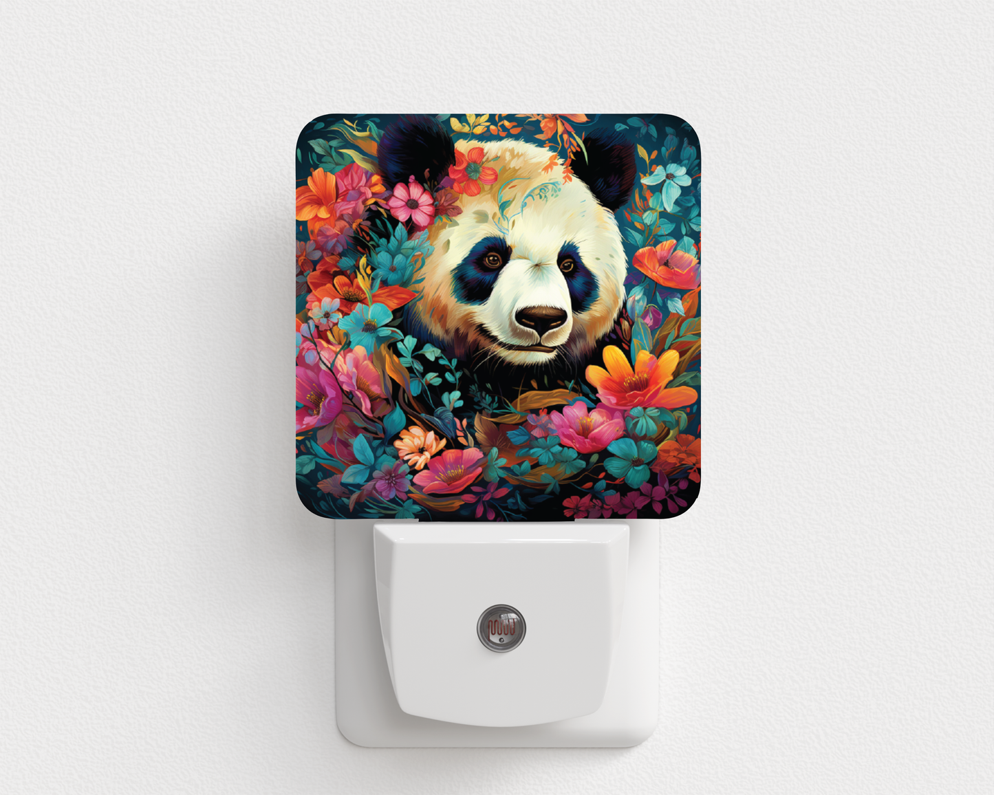 Veilleuse - Panda fleur