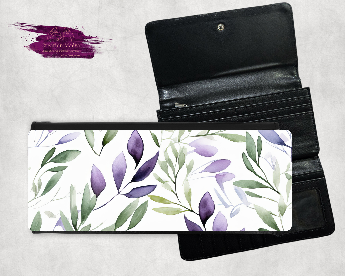 Porte-feuille - Feuillage v.3