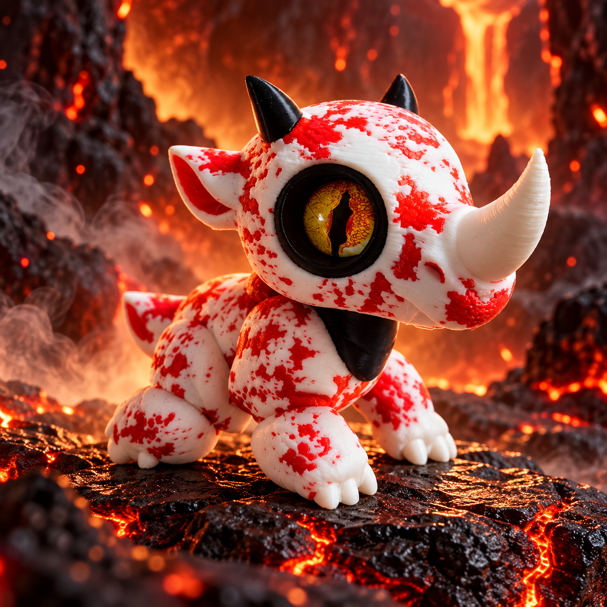 Dragon mignon en 3D