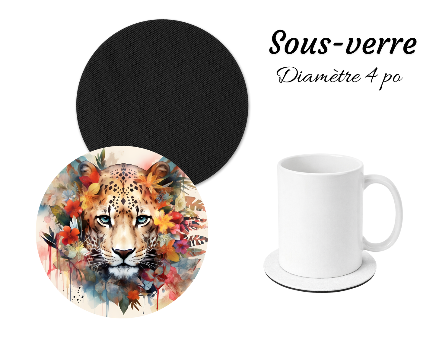 Sous-verre - Animal