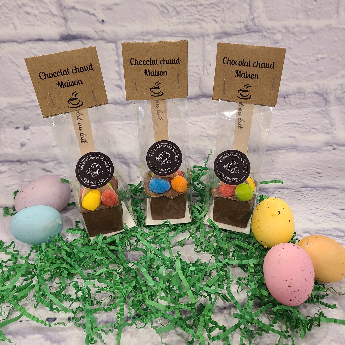 Chocolat chaud - Mini Eggs