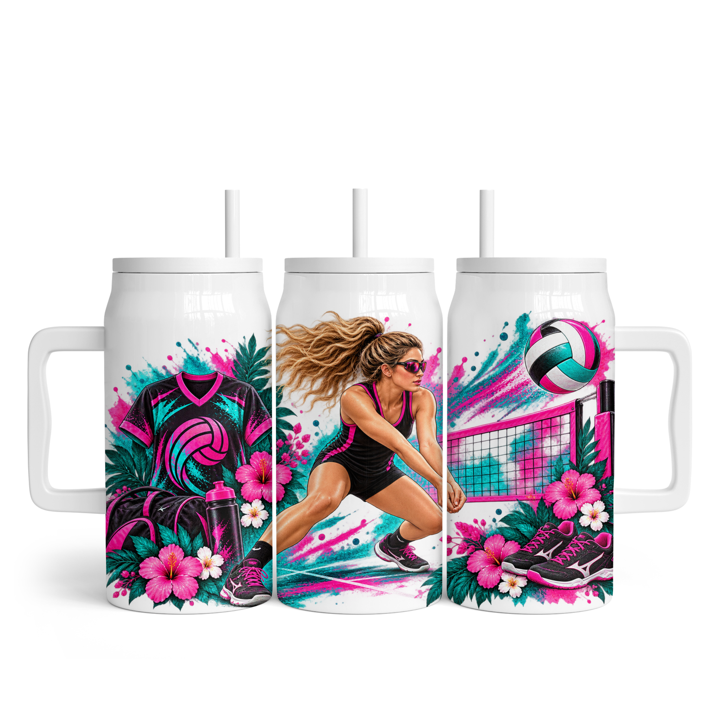 Tasse isotherme 50 oz - Volleyball
