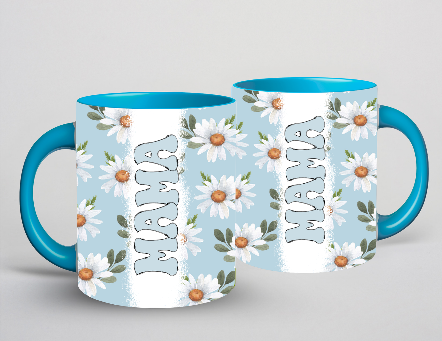 Tasse bleu - MAMA