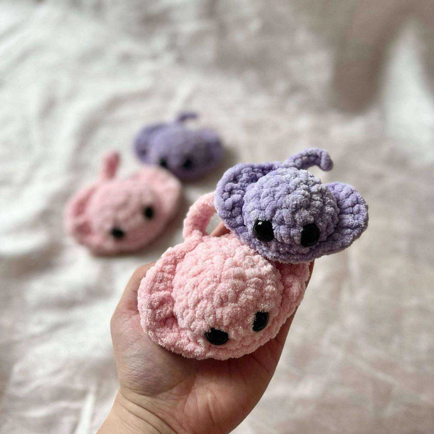 Poisson raie - en tricot
