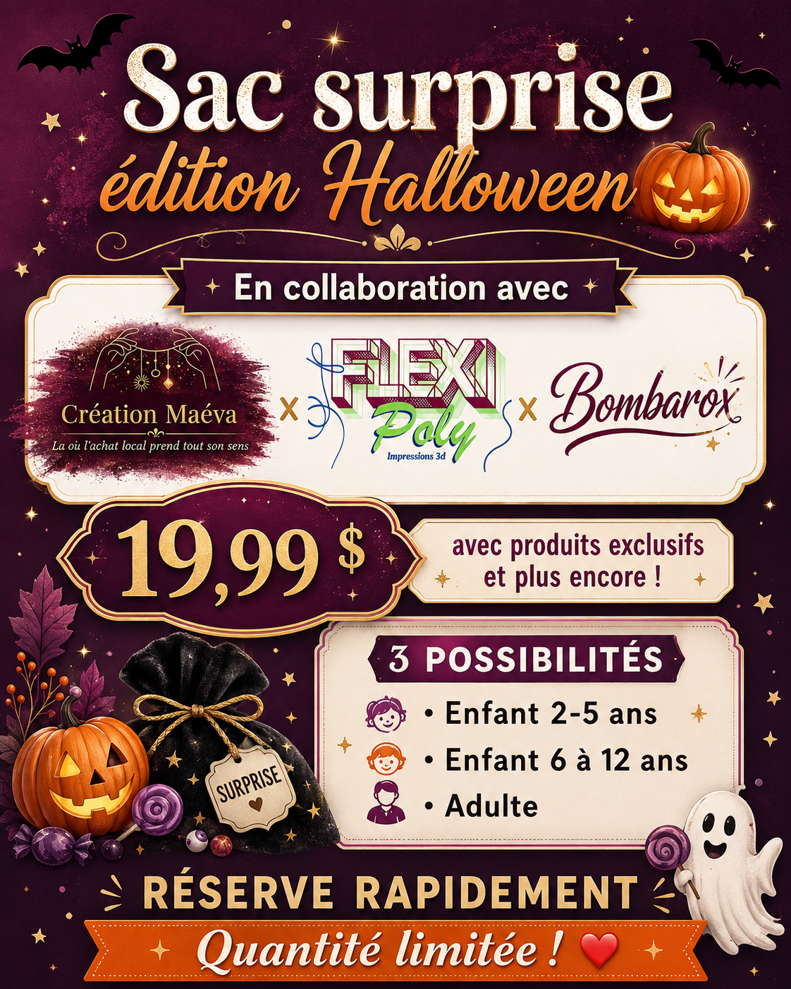 Sac surprise édition Halloween