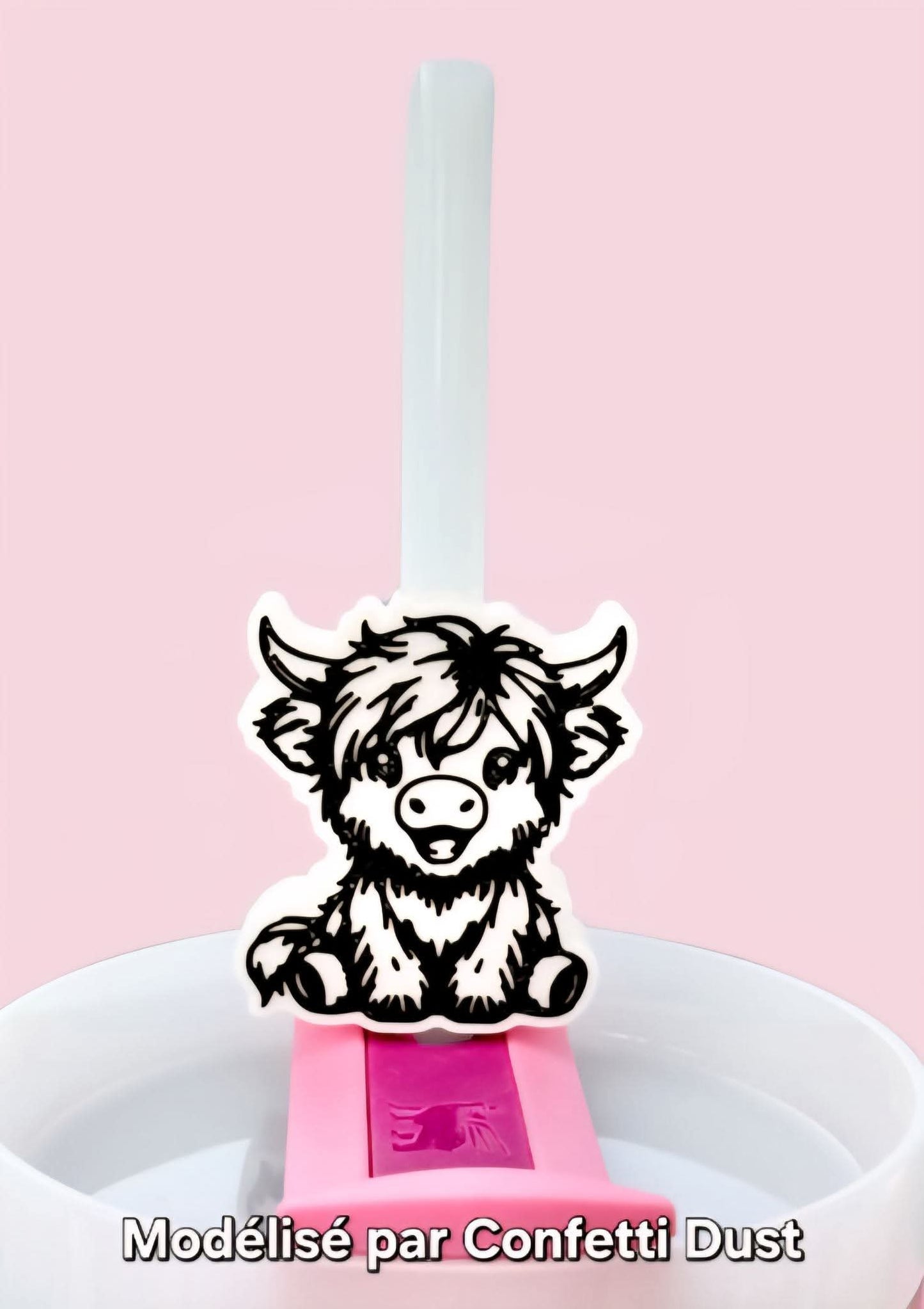 Bouchon de paille - Vache