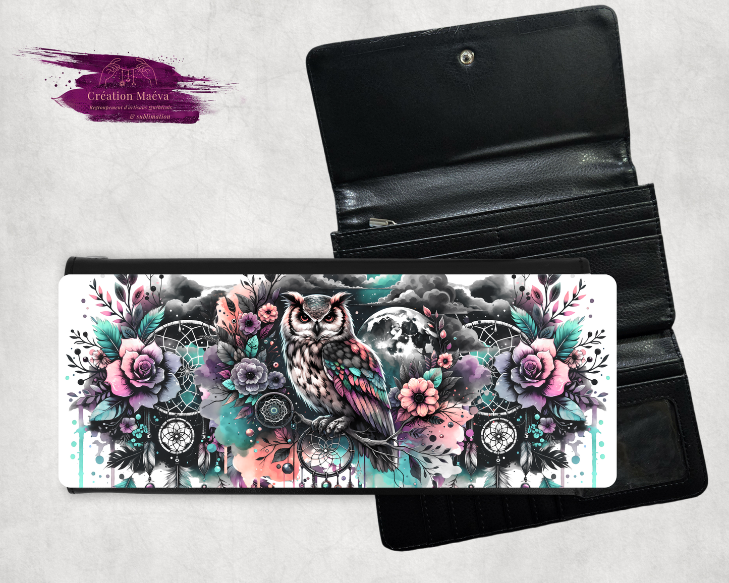Porte-feuille - Hibou