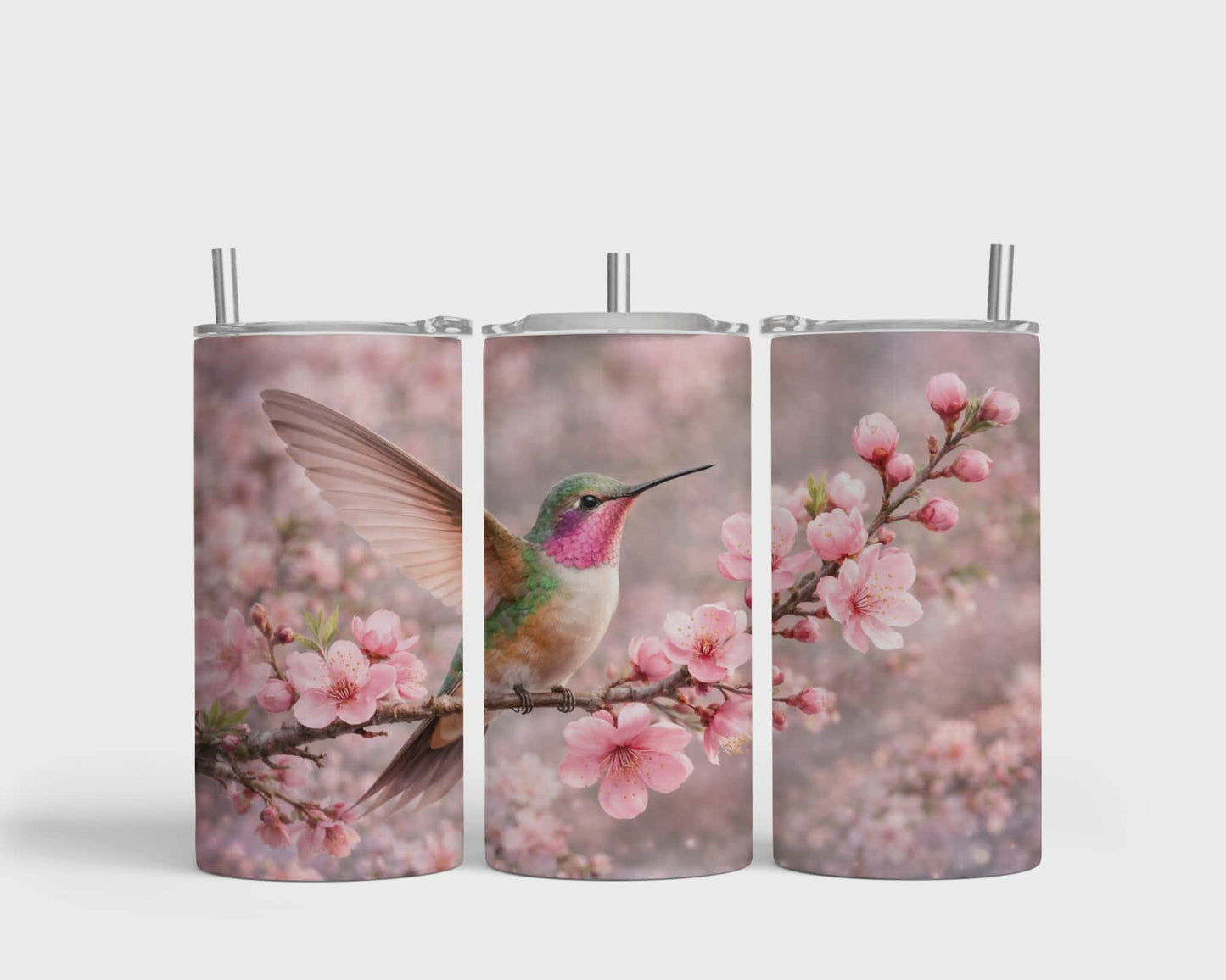 Tumbler isotherme 12 oz - Colibris