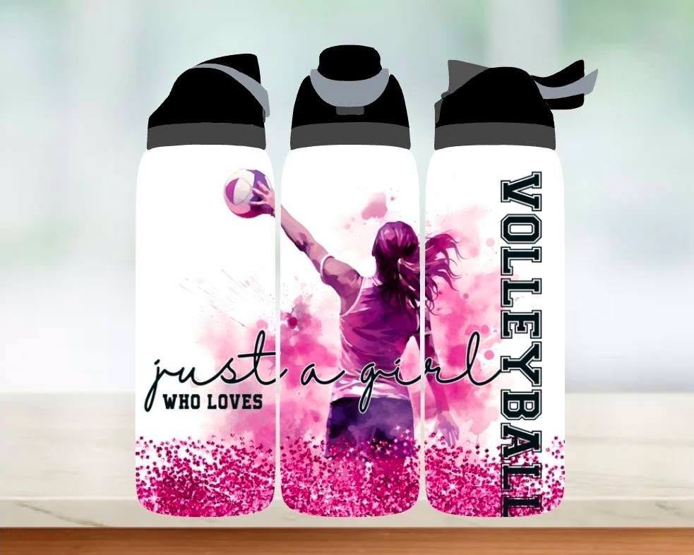 Bouteille style Owala 32 oz - Volleyball