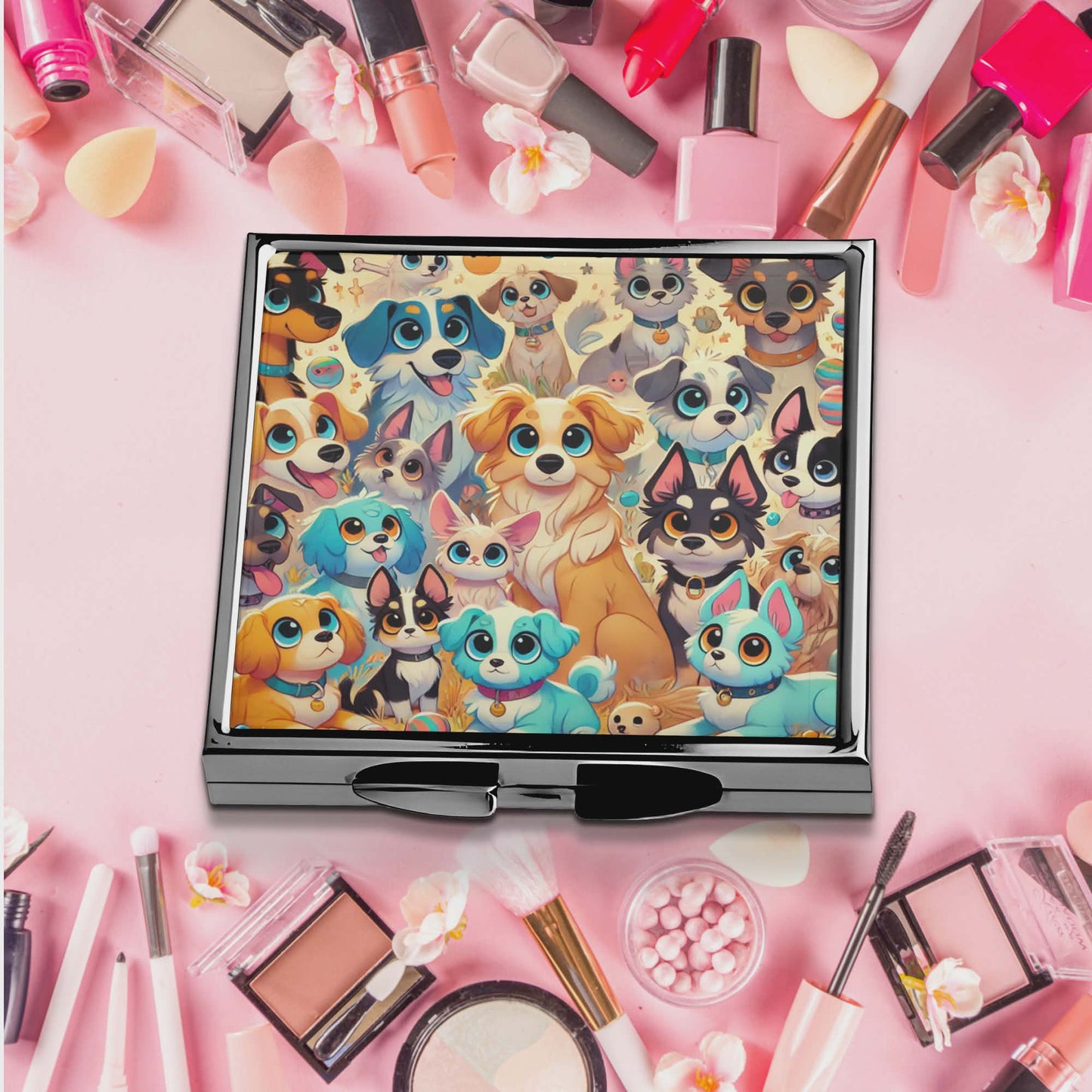Miroir de poche - Multi chien
