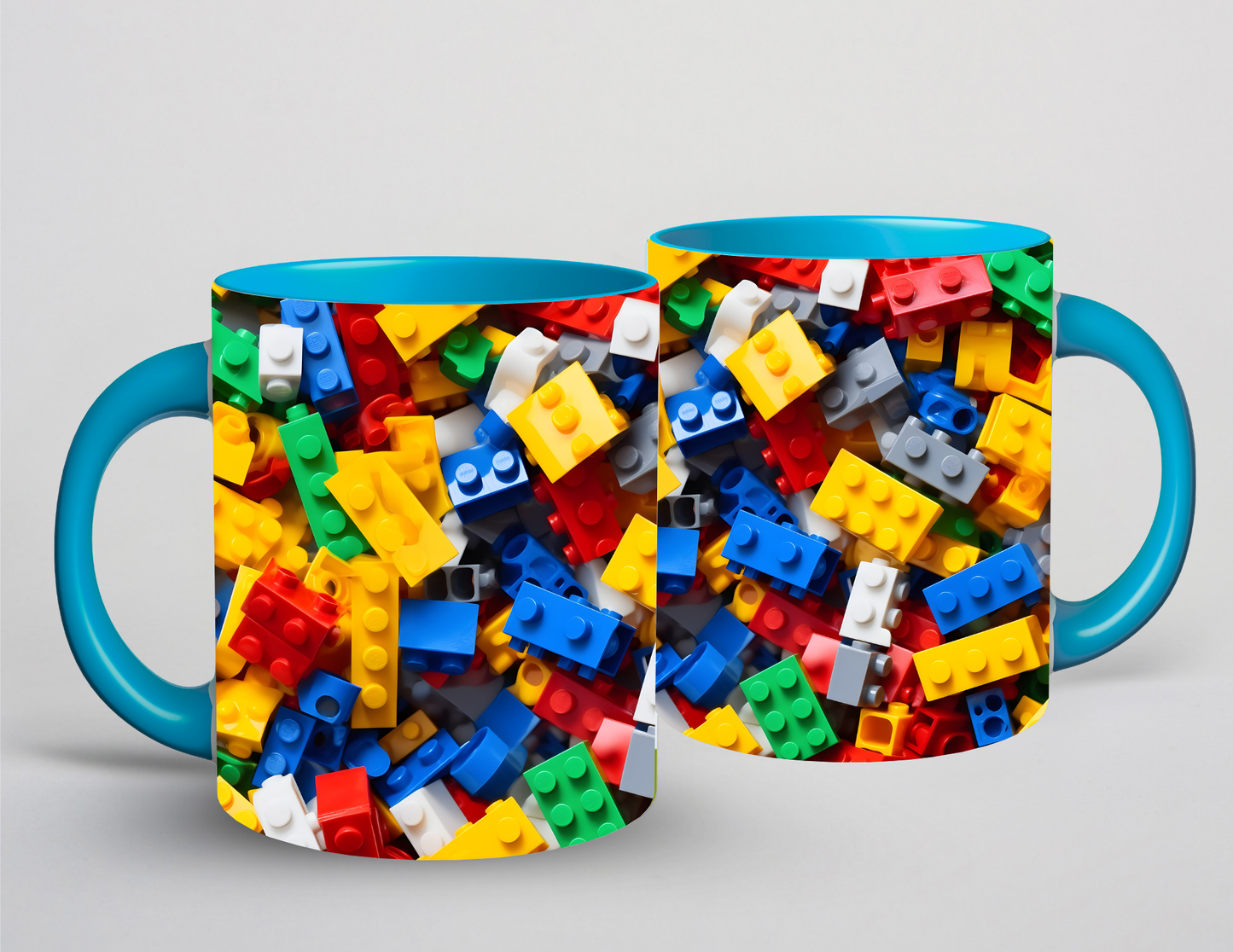 Tasse bleu - Blocs