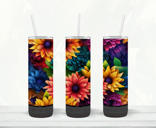 Tumbler Speaker - Fleurs Printemps