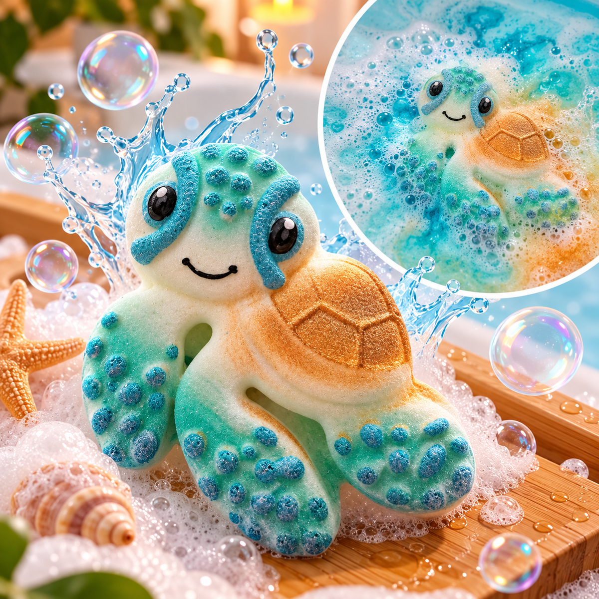 Bombe - Tortue mignonne