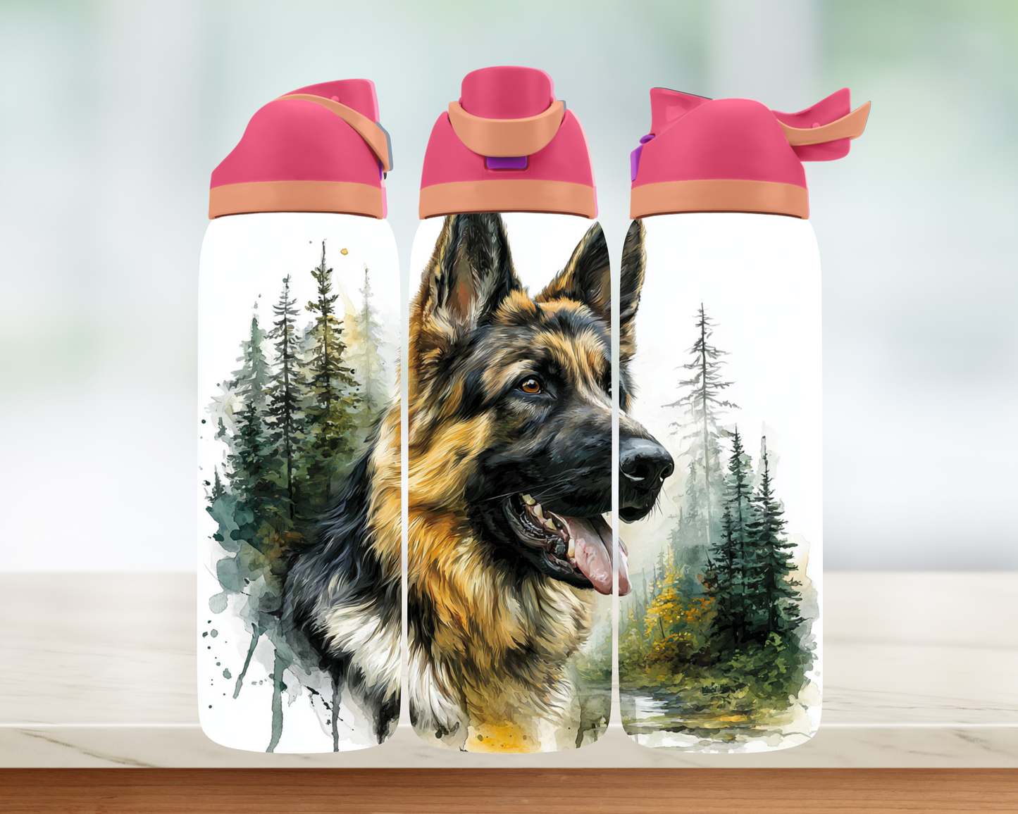 Bouteille style Owala - Berger Allemand