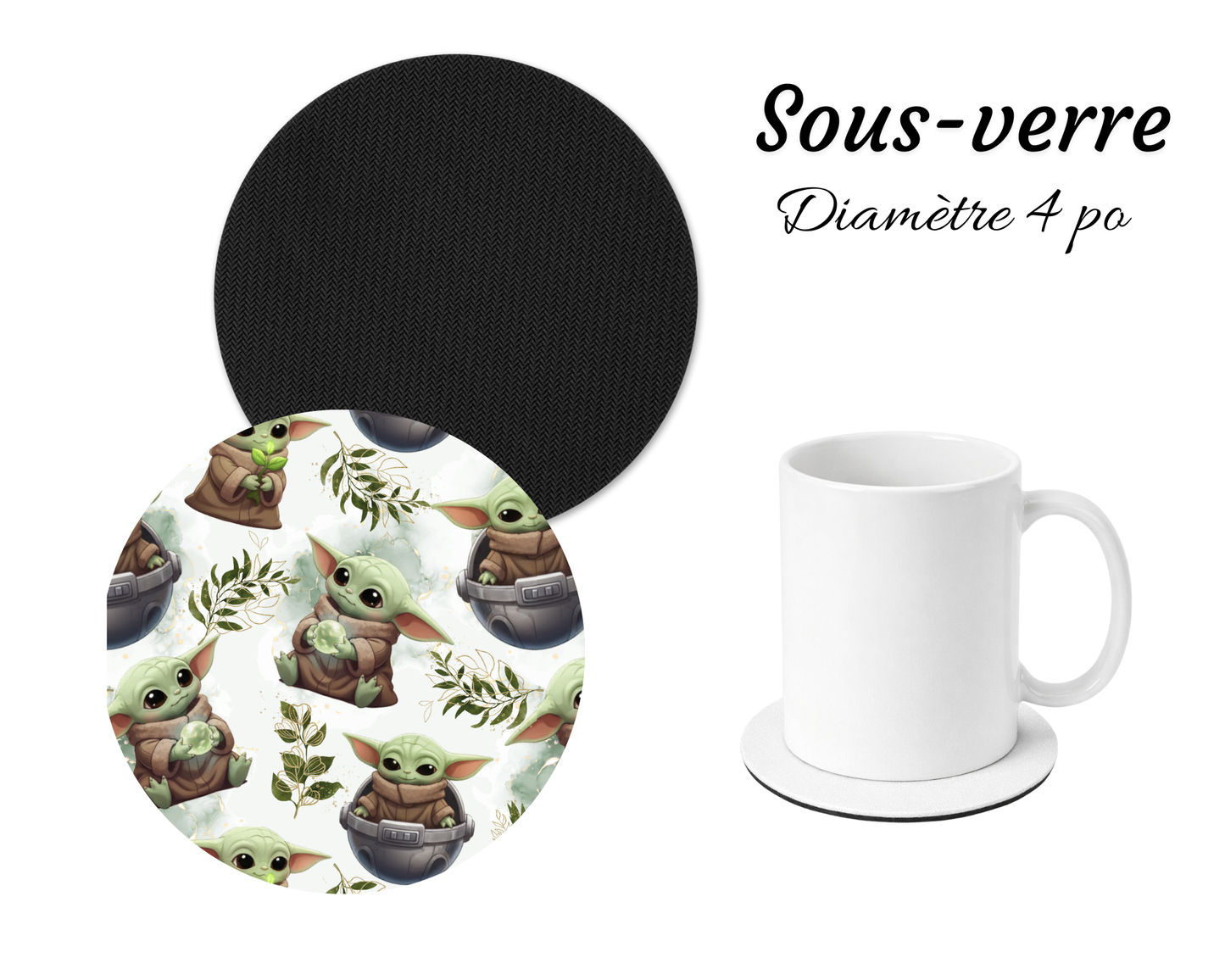 Sous-verre - Extraterrestre