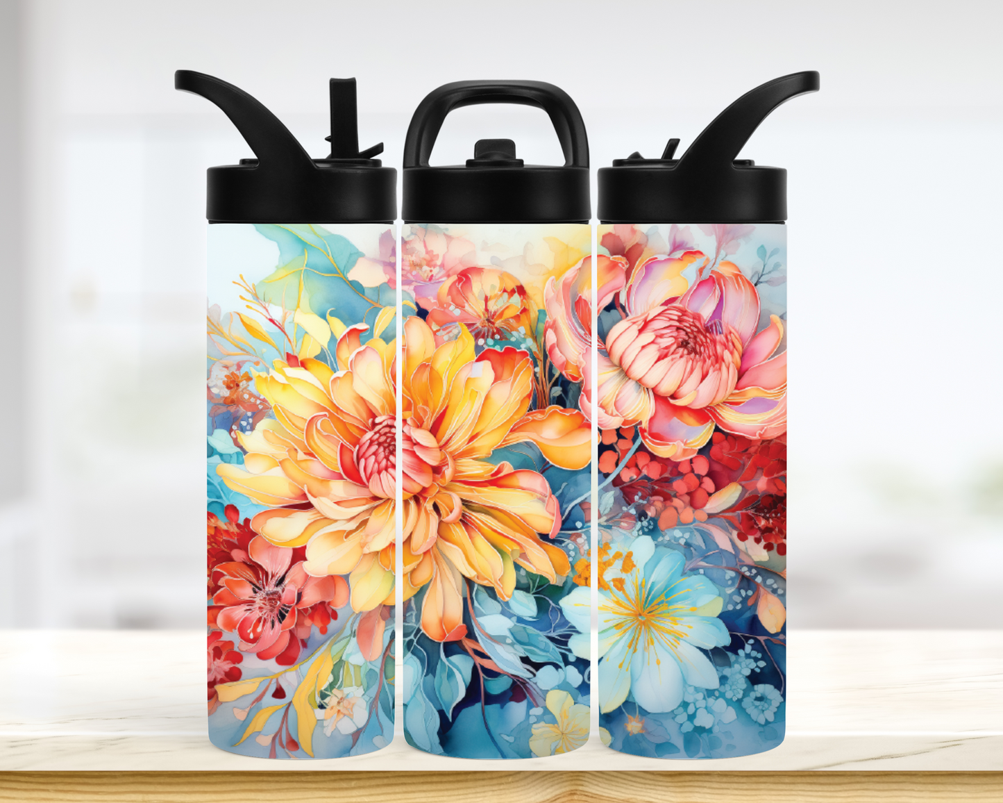 Tumbler - Douces Fleurs