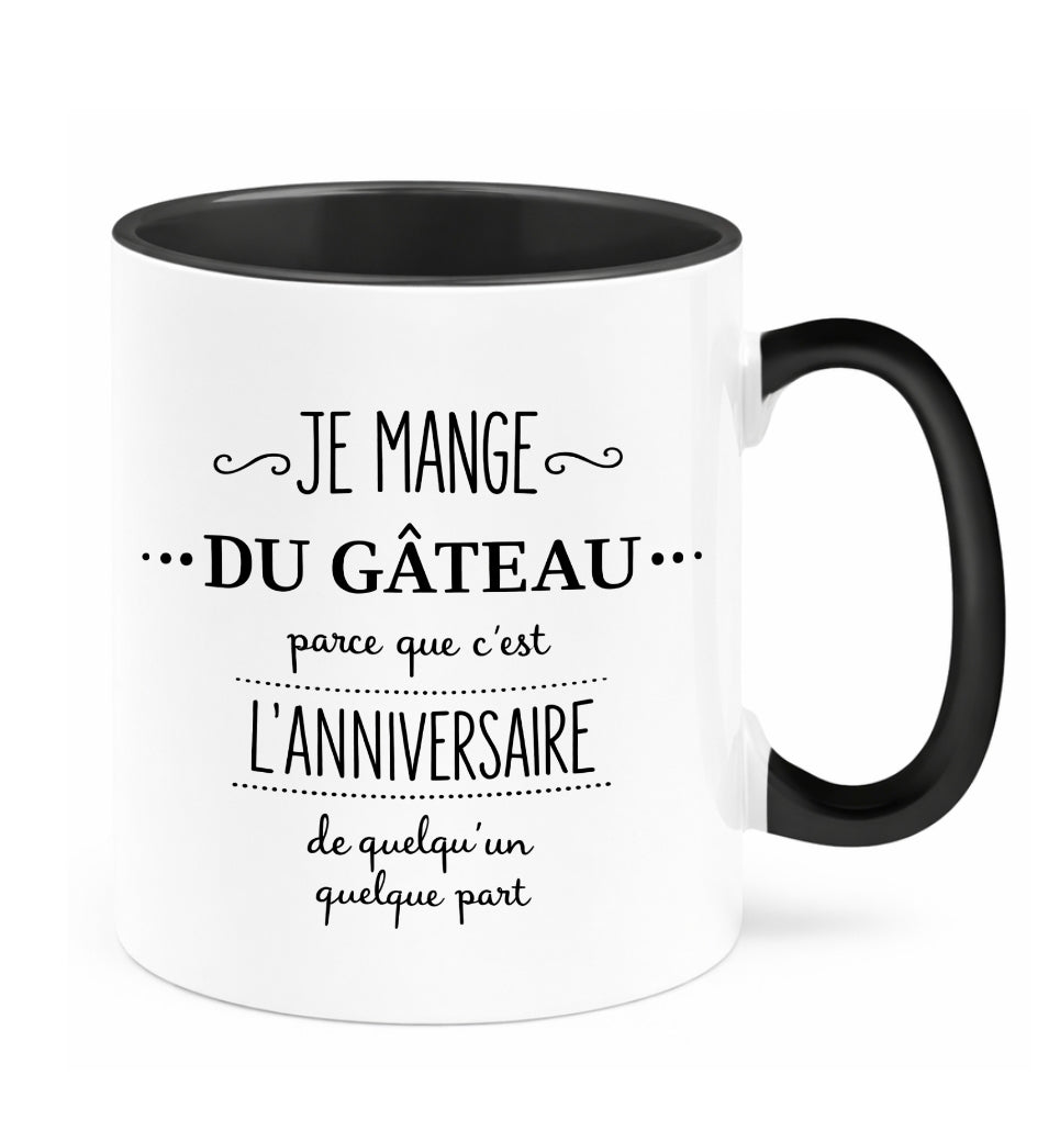 ☕ Tasse à café régulière - Gateau