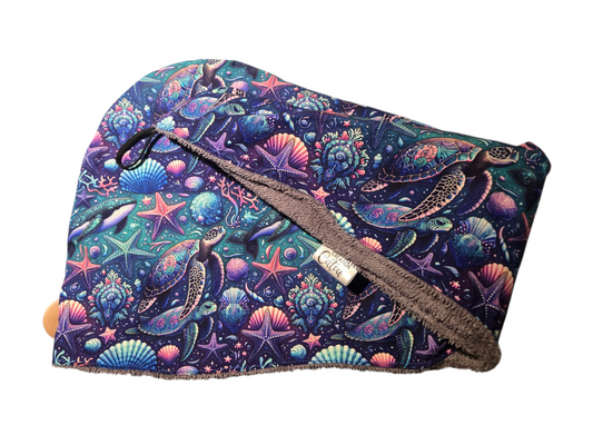 Serviette à cheveux - Tortue