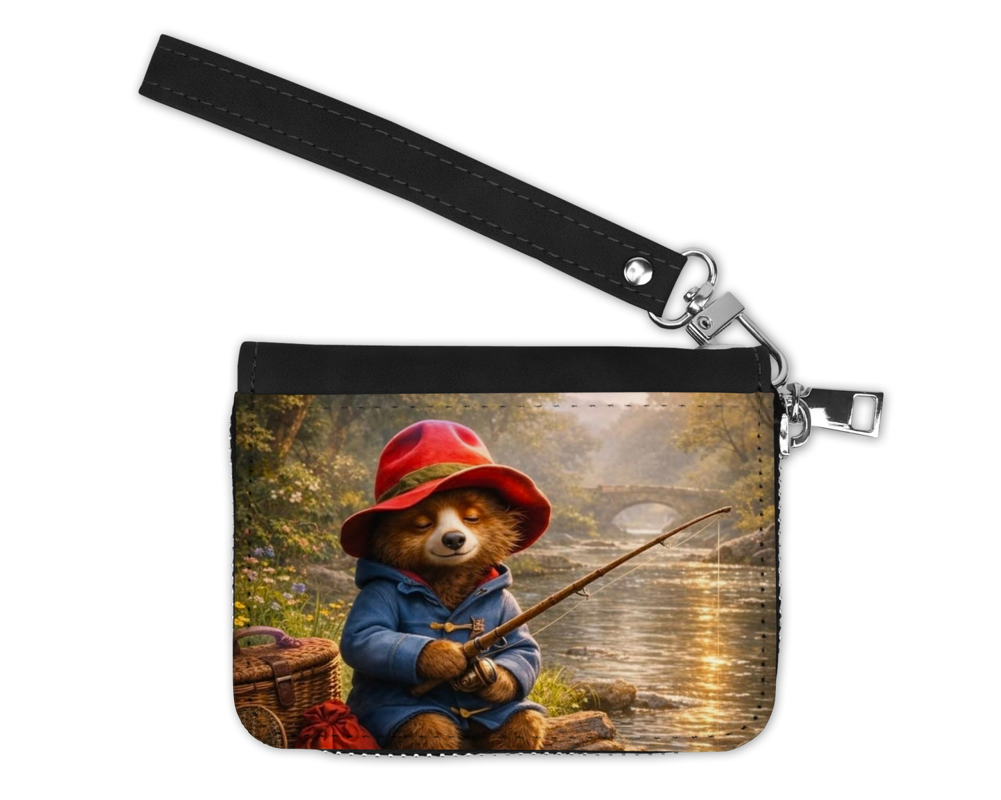 Petit Porte-Monnaie - Ourson avec chapeau