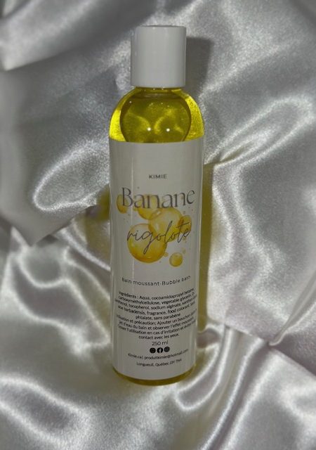 Bain moussant - Banane - Par Kimie - 250 ml