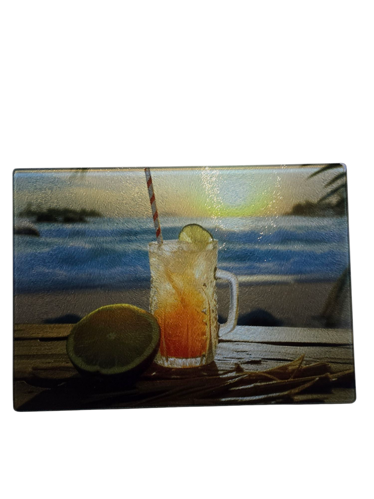 Planche en vitre - breuvage d'éte