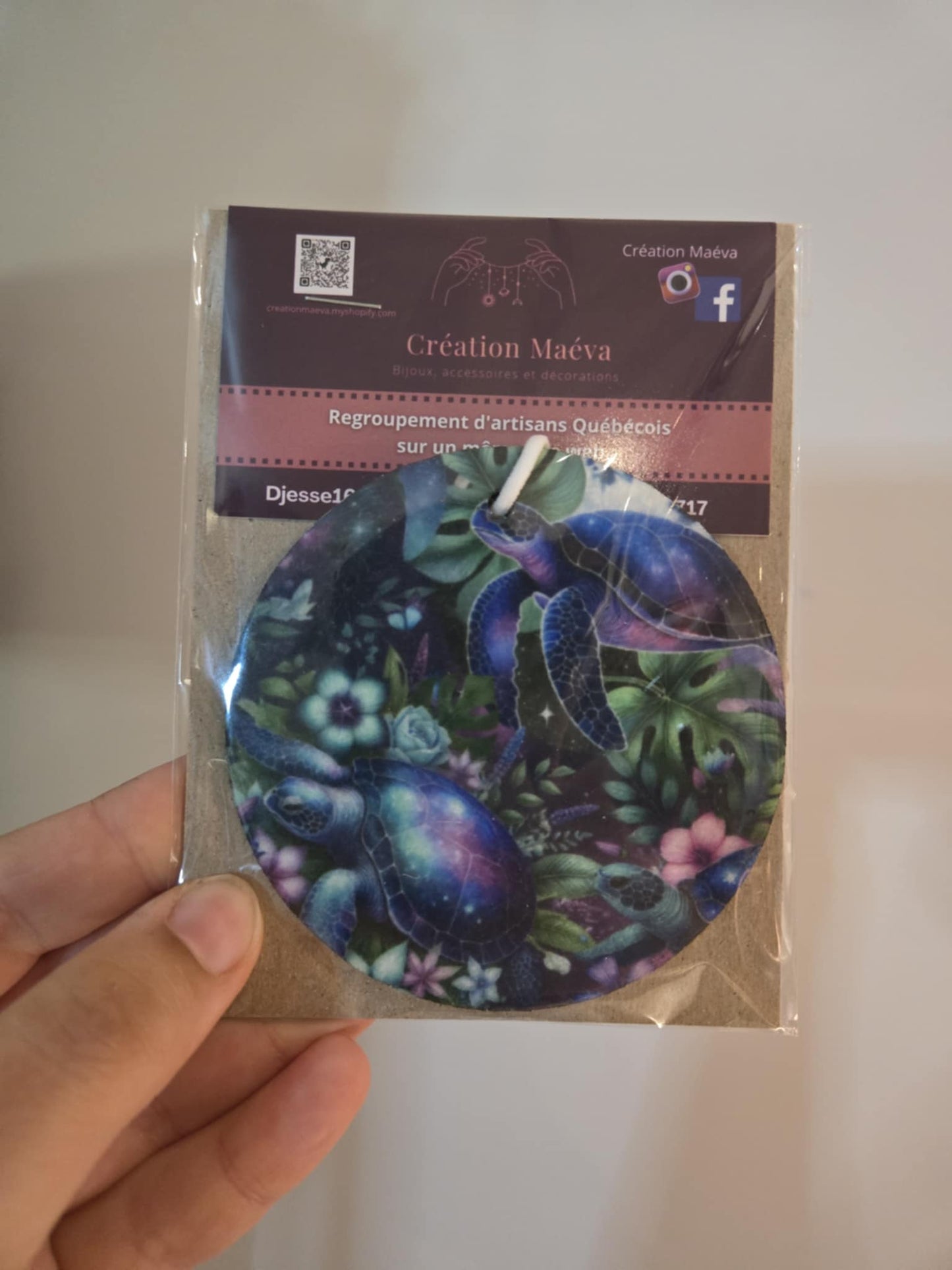 Sent-bon tortue foncé