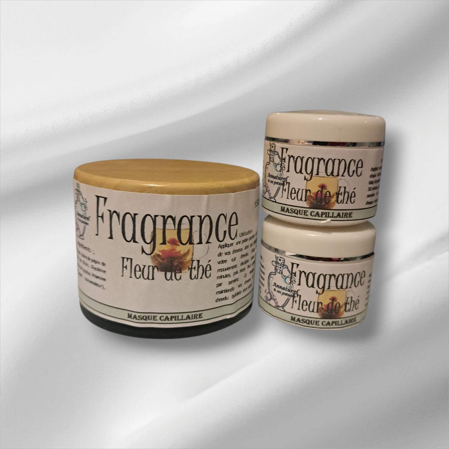 Masque capillaire -fleur de thé -annaturel