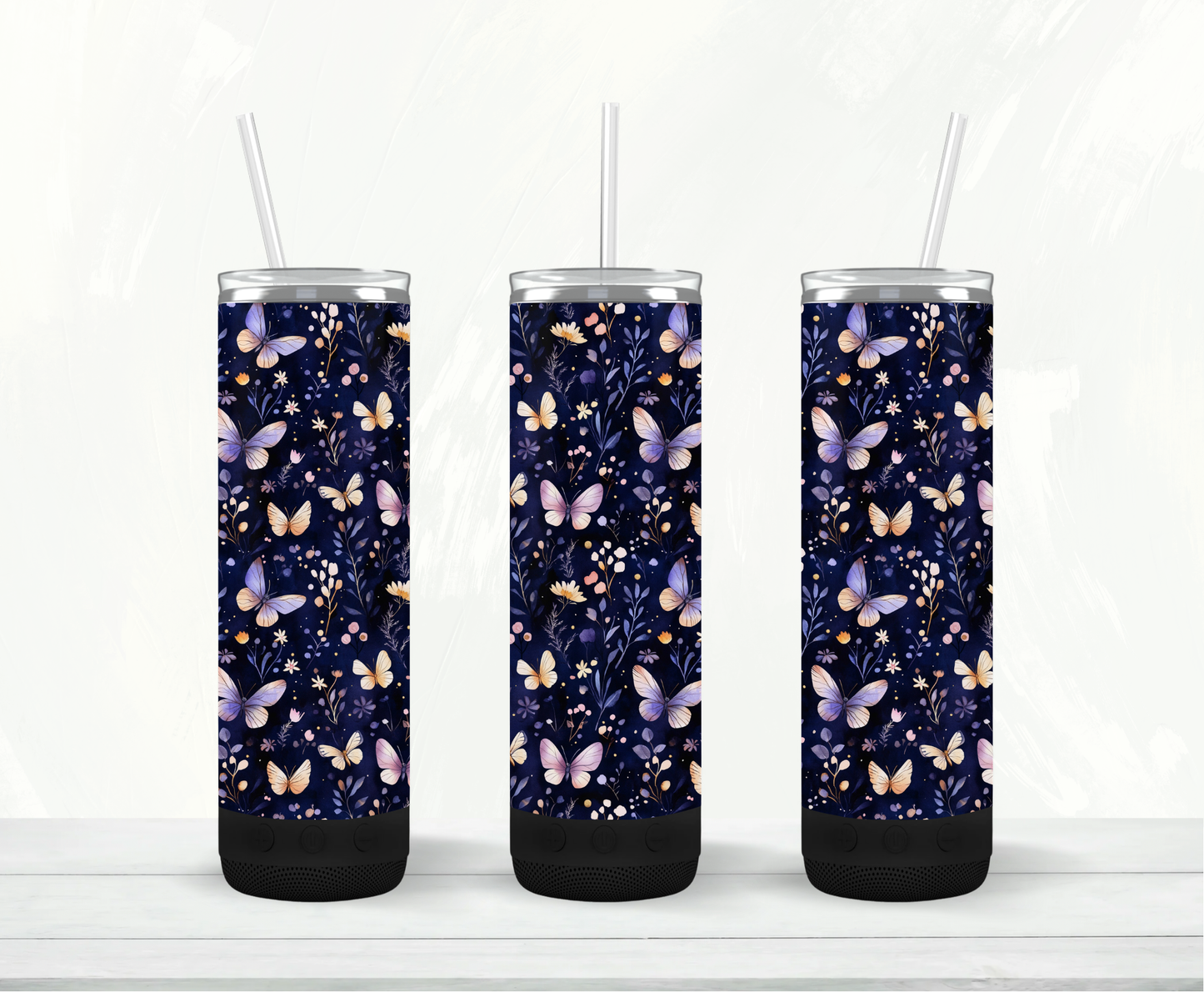Tumbler Speaker - Papillons