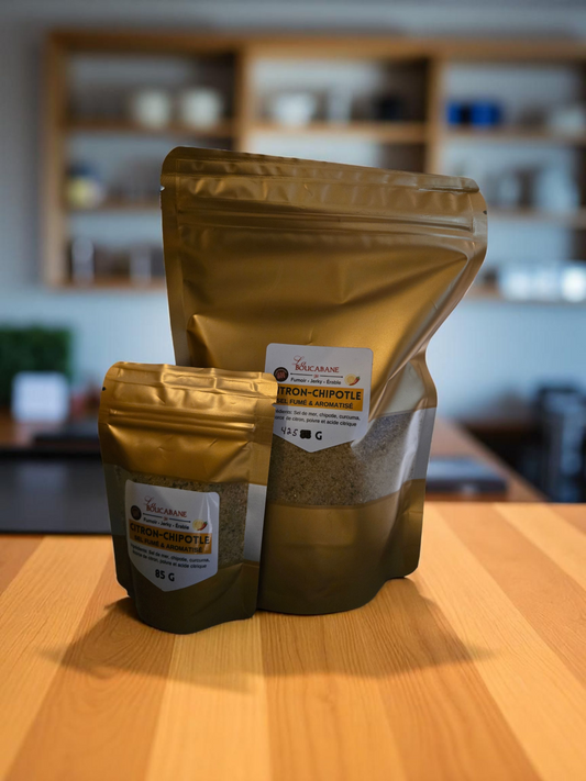 Sel fumé - Citron et chipotlé