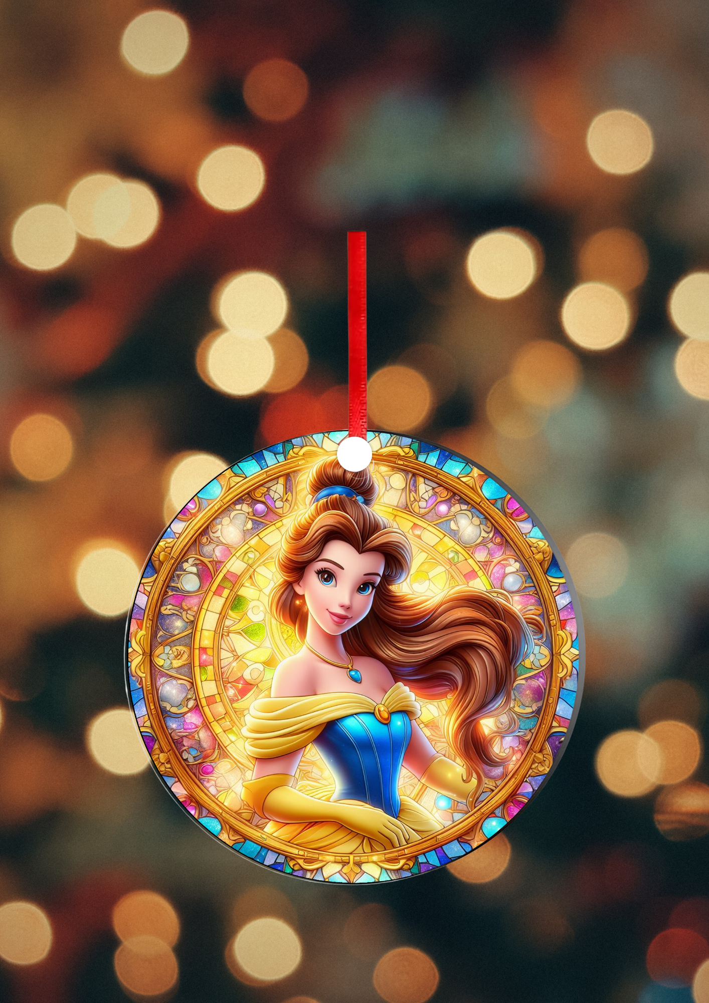 Boules de Noël  - Princesse