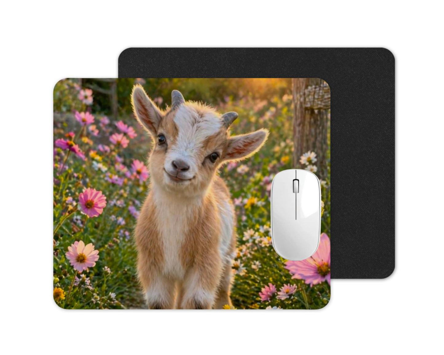 Tapis de souris - Chèvre mignonne