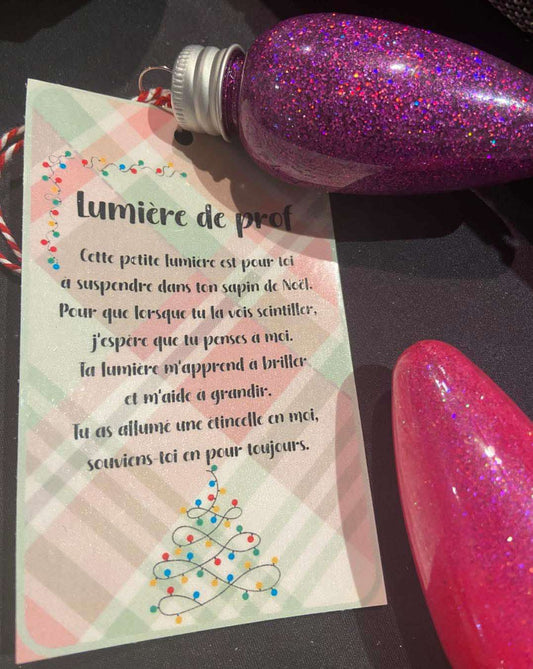 Lumière de prof