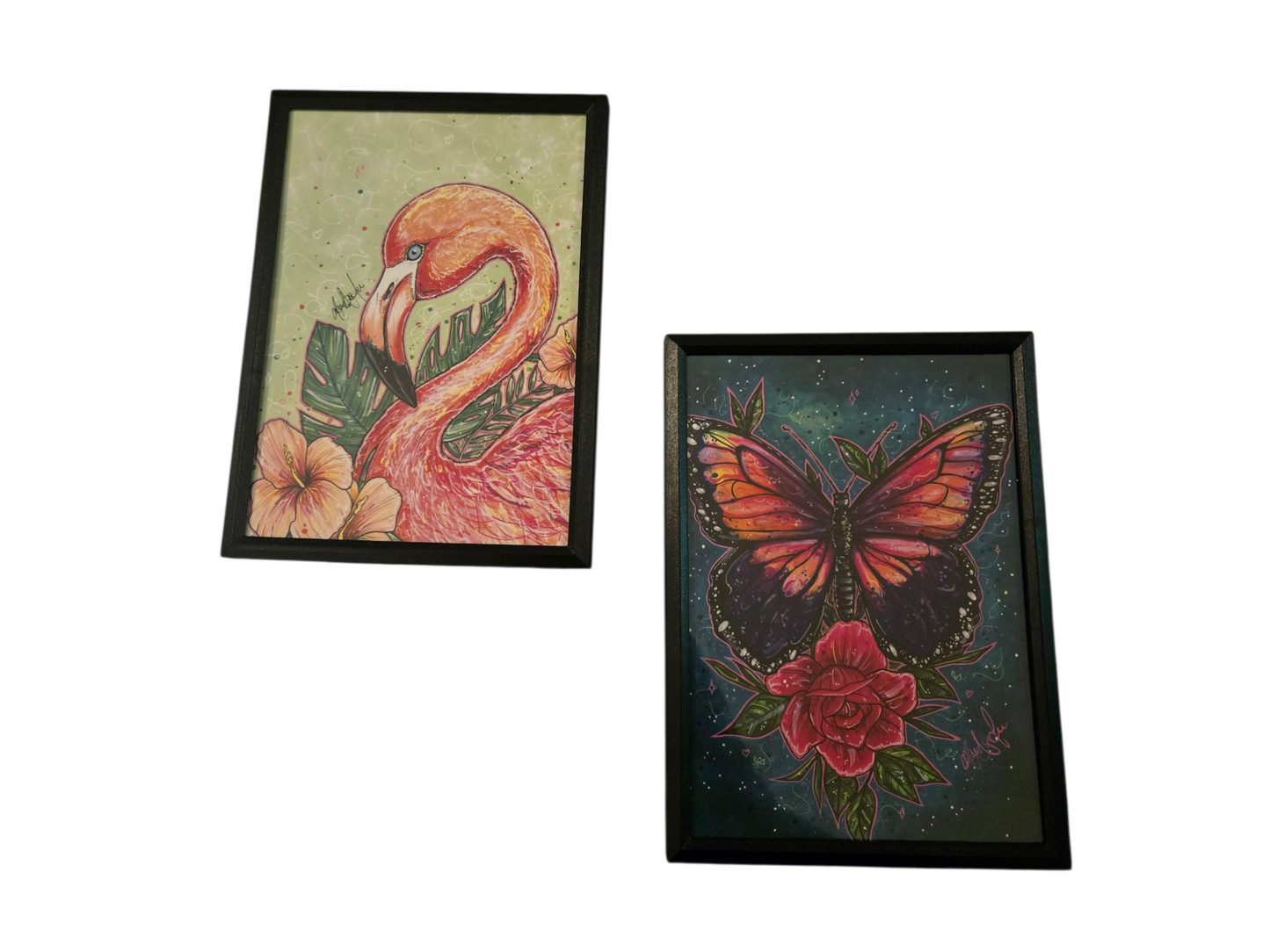 Cadre avec image du dessin