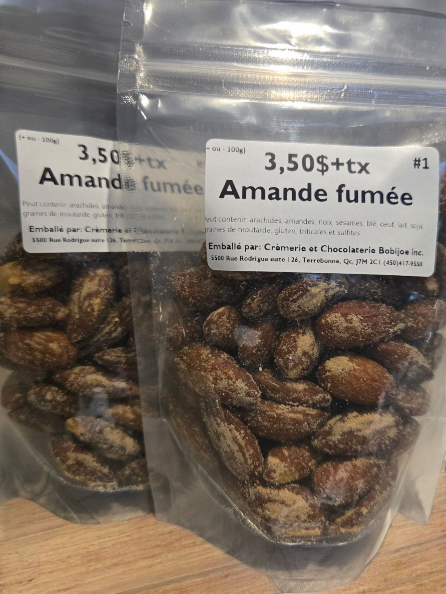 Amande Fumée - Bobijoe