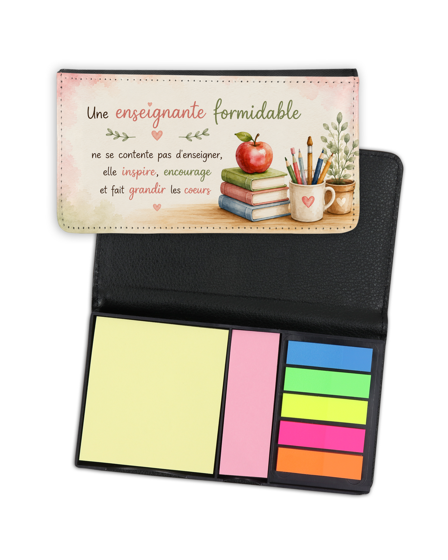 Étui à post-it - Enseignante formidable