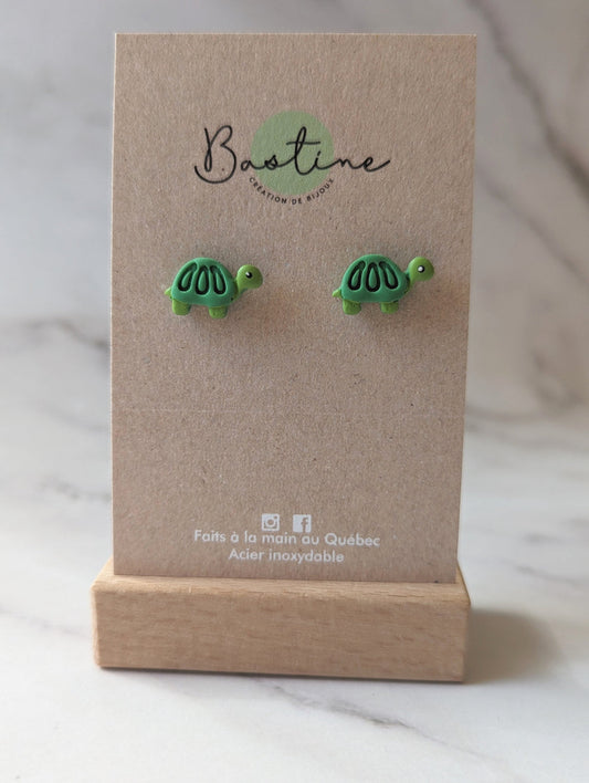 Boucles d'oreilles - Tortue