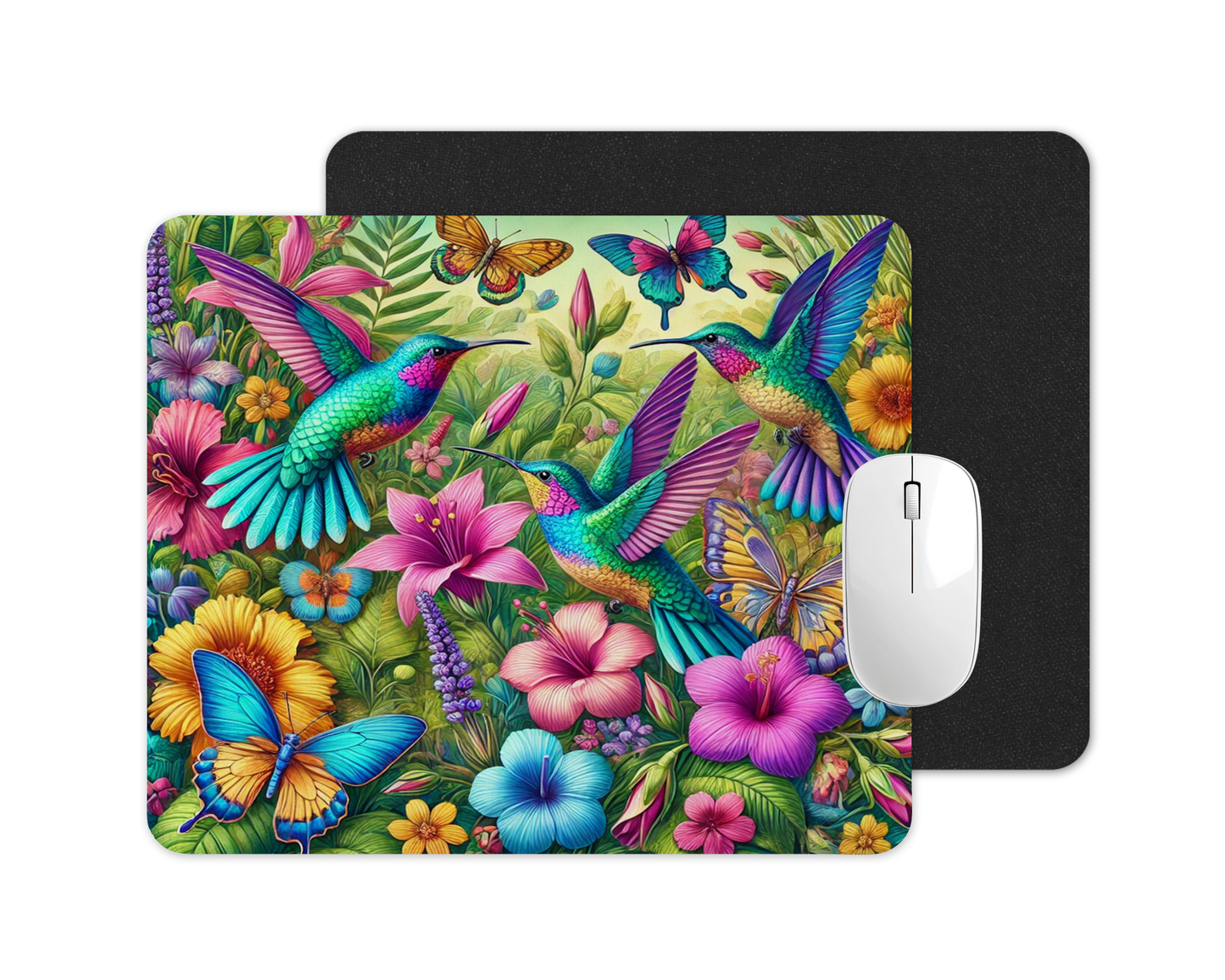 Tapis de souris - Oiseaux colorés