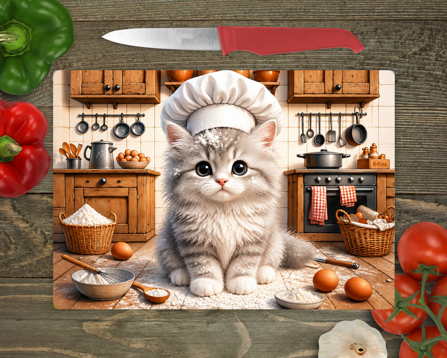 Planche de service - Chaton cuisine
