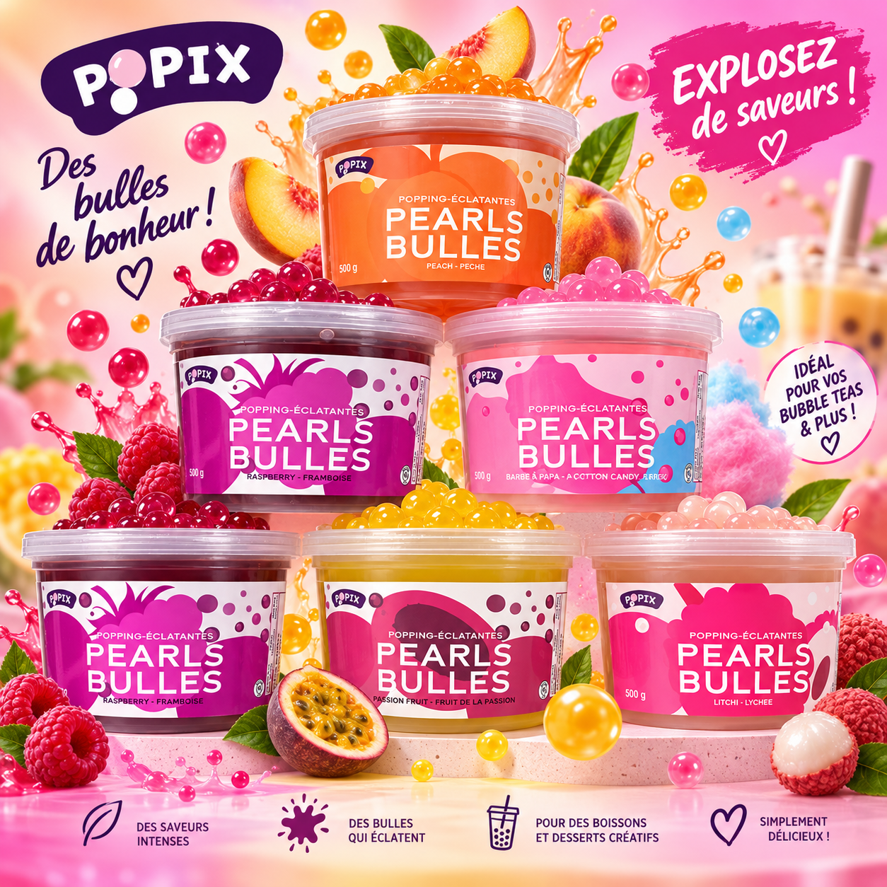 Bubble - Explosion en bouche