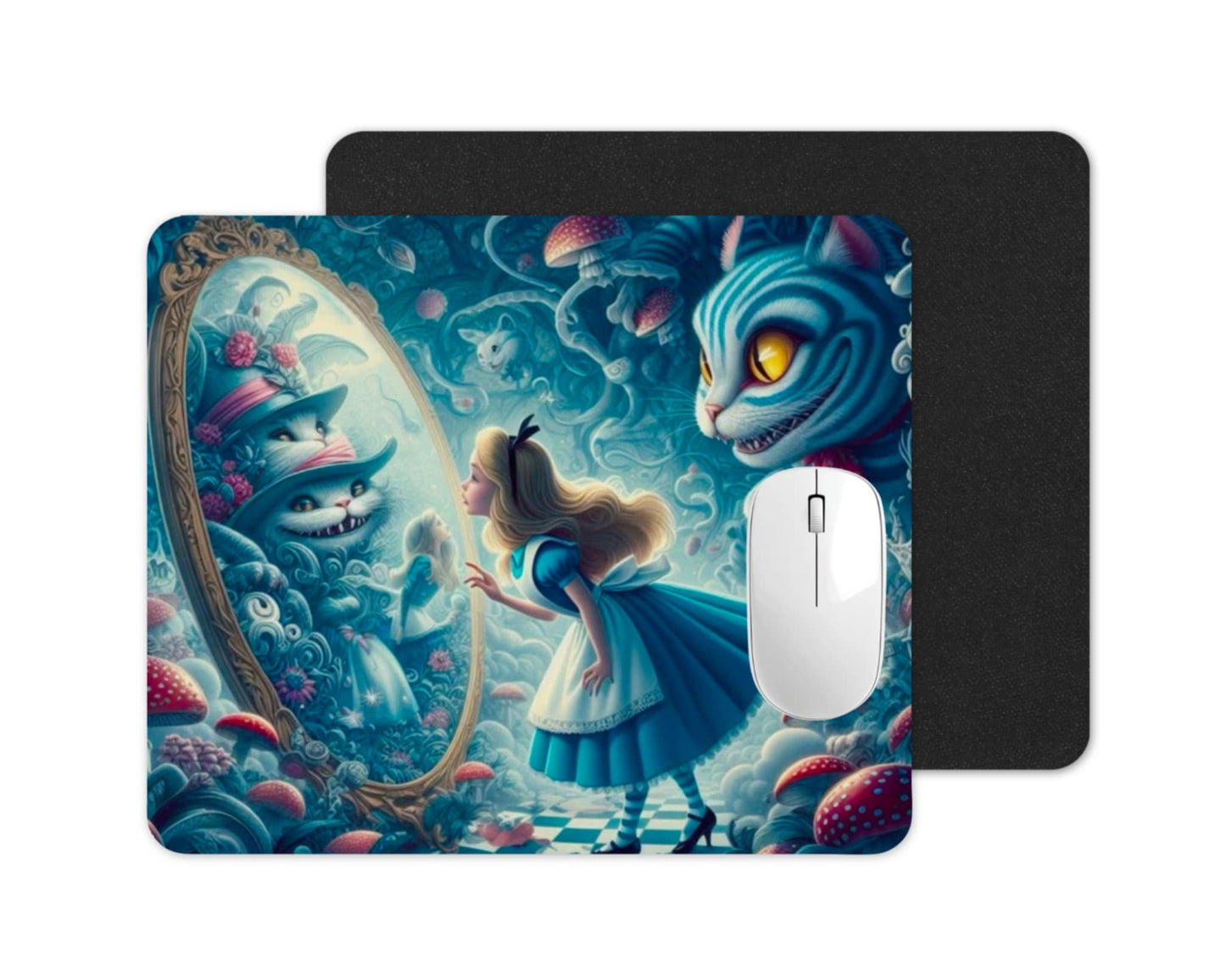 Tapis de souris - Blonde et pays magique