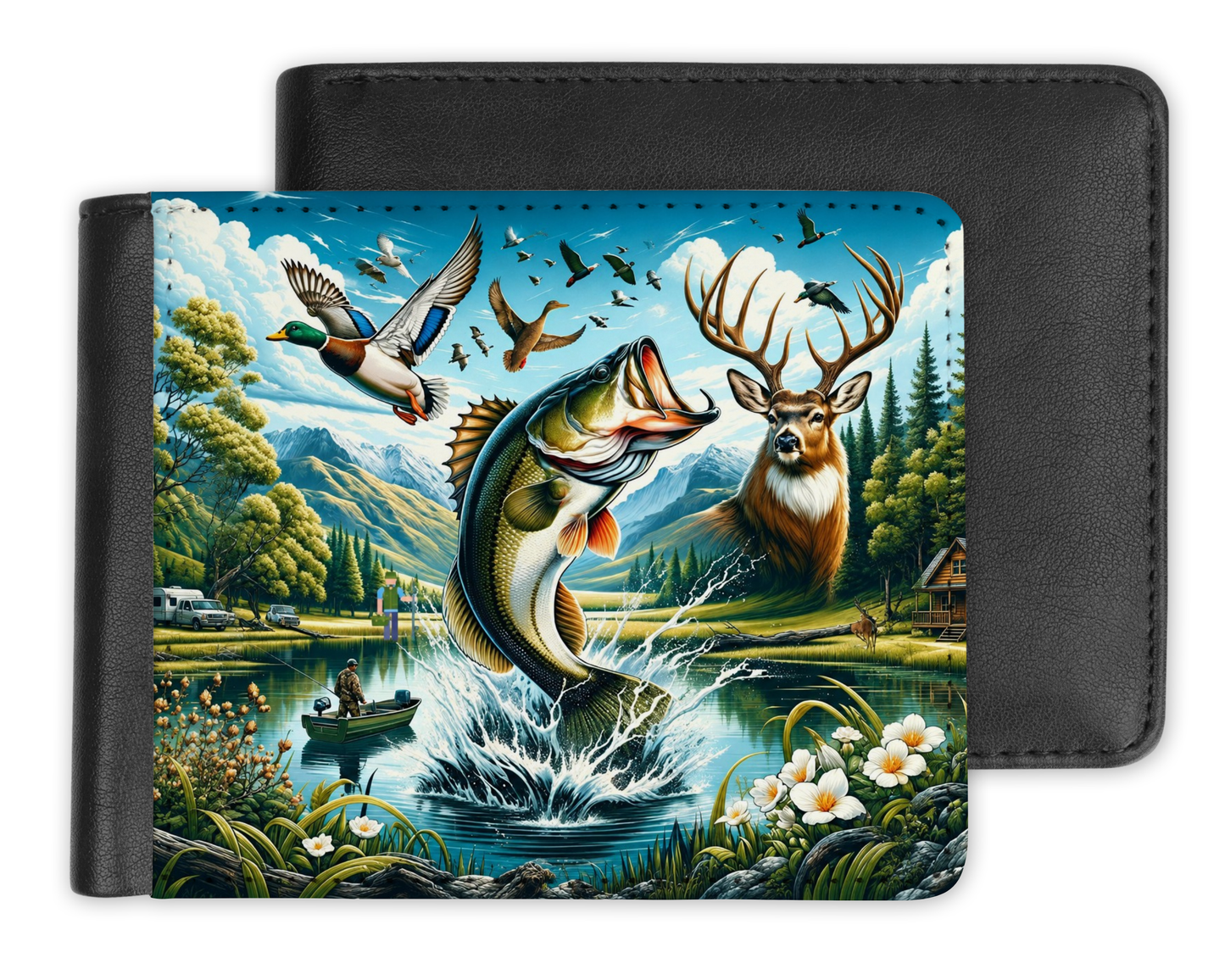 Porte-feuille pour homme - Chasse&Pêche