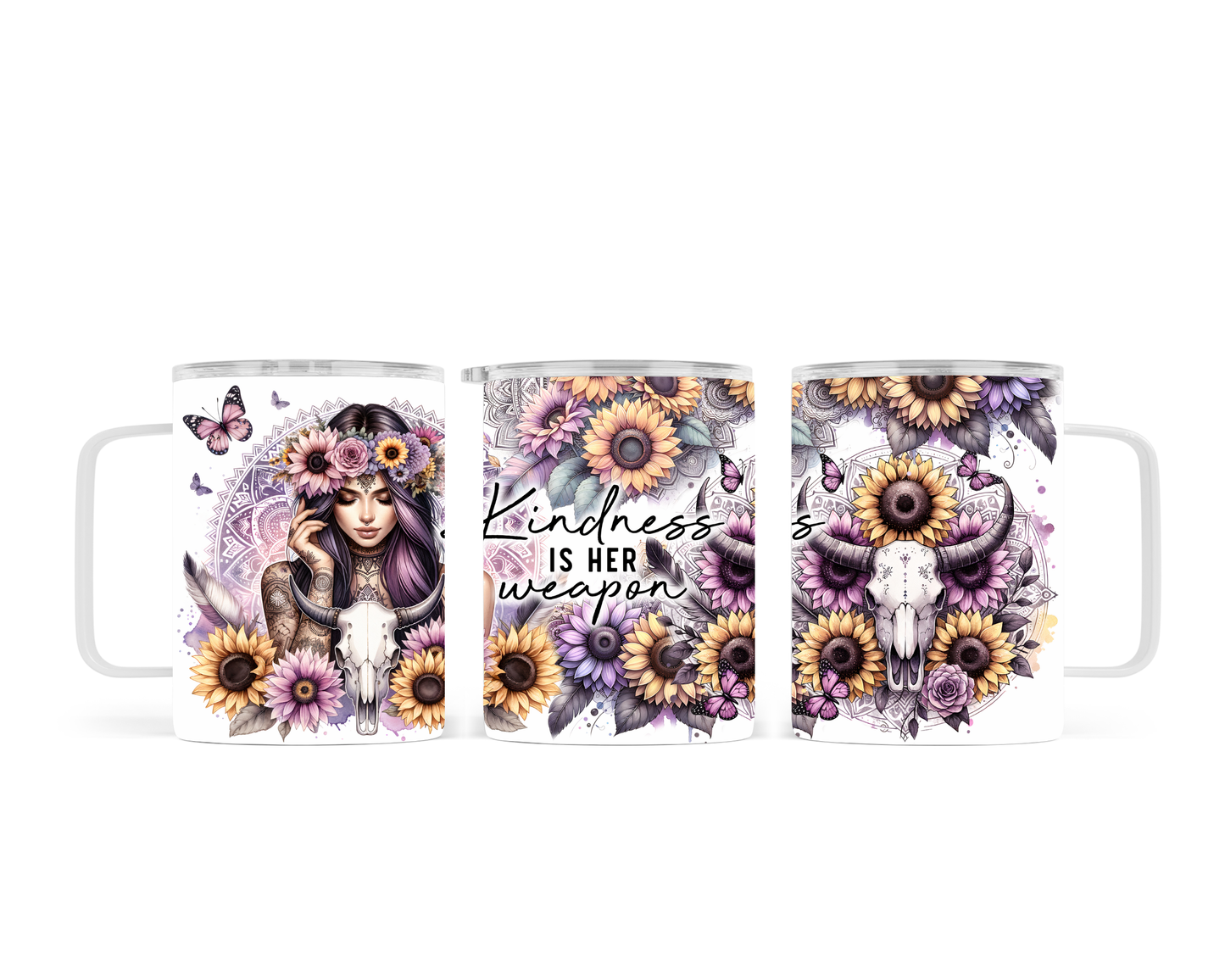 Tasse isotherme - Kidness is her weapon