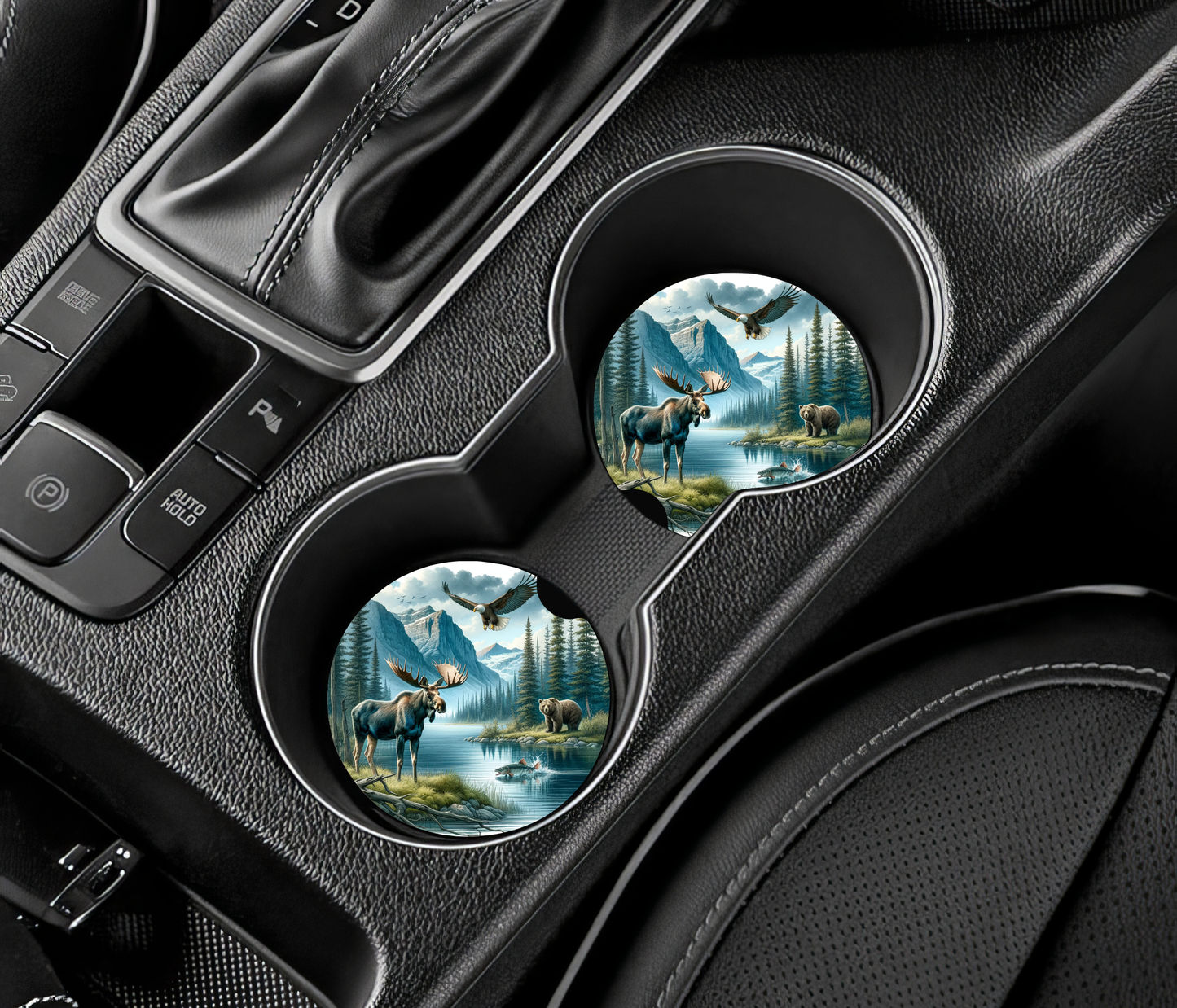 Sous-verre auto - Paysage