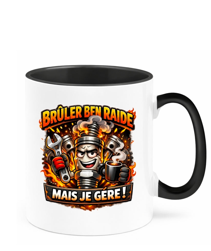 ☕ Tasse à café régulière - Brulé Mécanicien