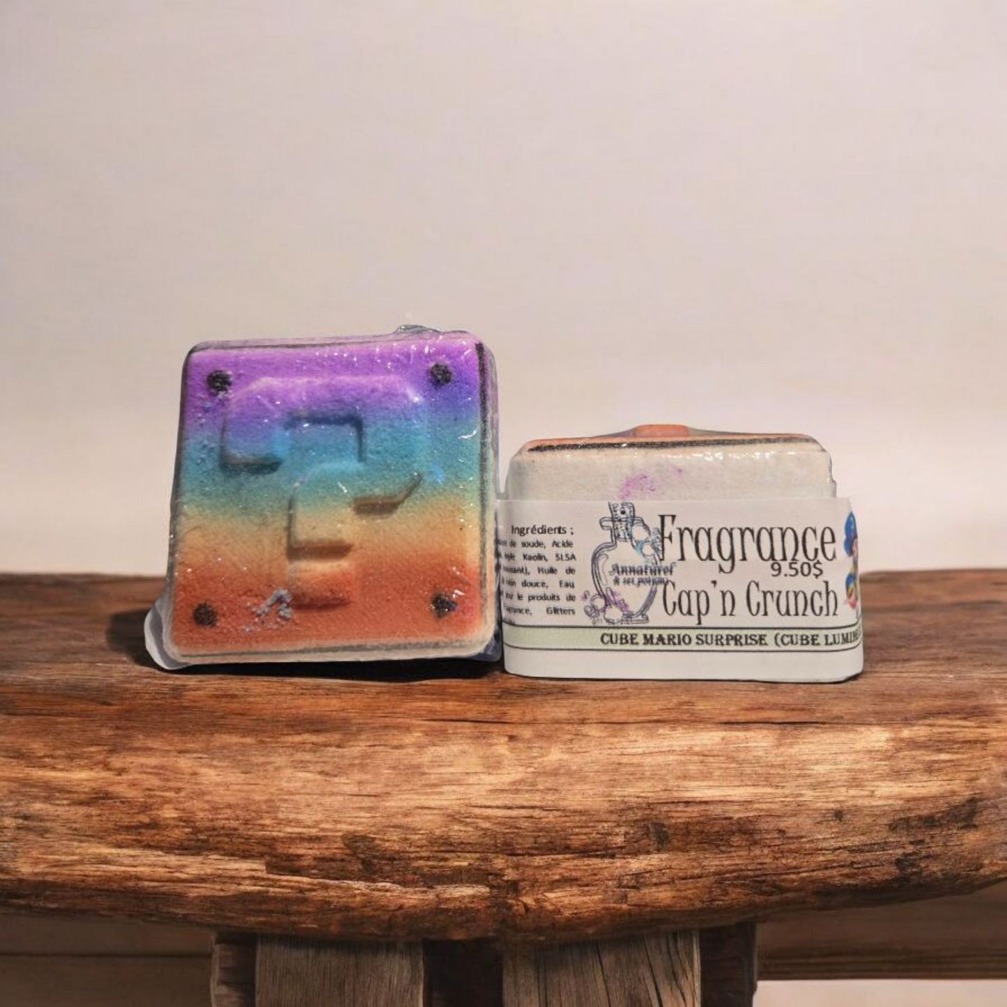 Bombe avec cube lumineux (achat)